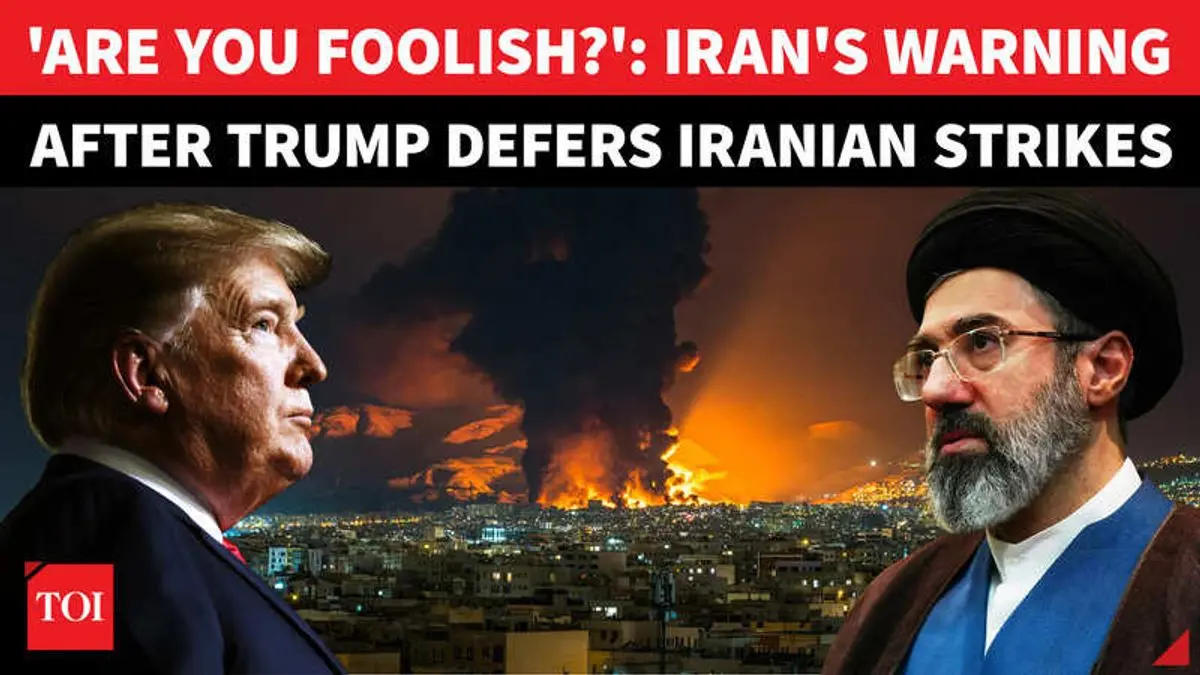 Iran Warns United States Against Resuming Military Actions After Explosions